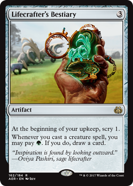 Lifecrafter's Bestiary (Aether Revolt) Light Play Foil