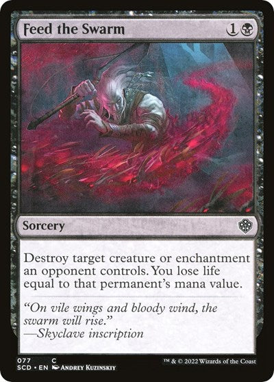 Feed the Swarm (Commander 2022 Starter Decks) Light Play