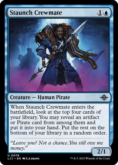 Staunch Crewmate (The Lost Caverns of Ixalan) Near Mint