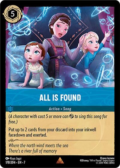 All Is Found (Archazia's Island) Near Mint