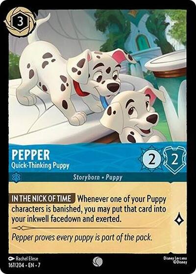 Pepper - Quick-Thinking Puppy (Archazia's Island) Near Mint