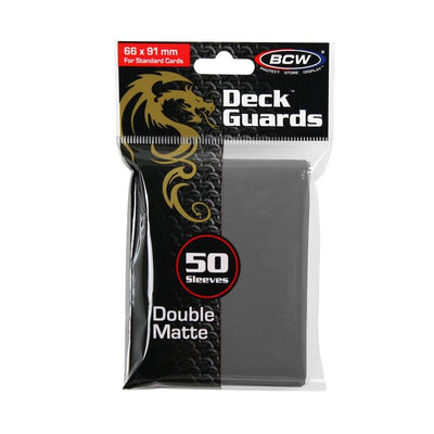 Deck Guards Double Matte Standard - Grey (50-Pack)