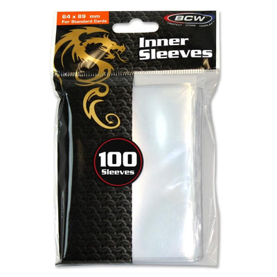 Inner Sleeves Standard - Clear (100-Pack)