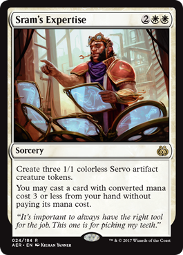 Sram's Expertise (Aether Revolt) Light Play