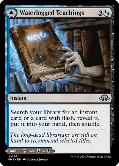 Waterlogged Teachings (Modern Horizons 3) Light Play Foil
