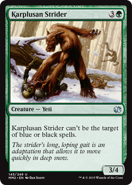Karplusan Strider (Modern Masters 2015) Light Play Foil