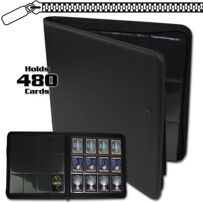 Z-Folio 12-Pocket LX Album - Black
