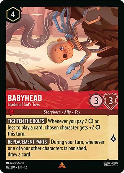 Babyhead - Leader of Sid's Toys (Wilds Unknown) Near Mint
