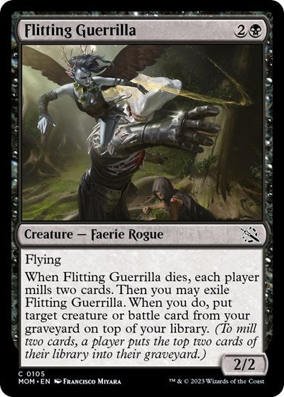 Flitting Guerrilla (March of the Machine) Light Play Foil