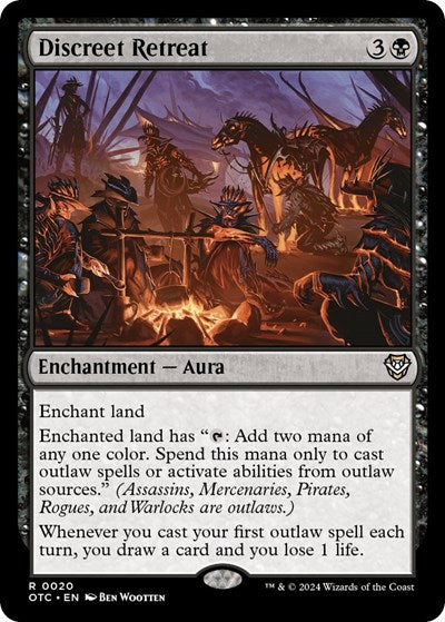 Discreet Retreat (Commander: Outlaws of Thunder Junction) Light Play