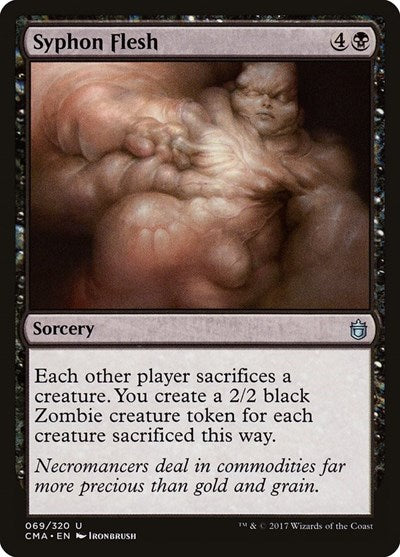 Syphon Flesh (Commander Anthology) Light Play