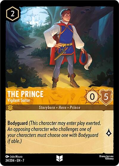 The Prince - Vigilant Suitor (Archazia's Island) Near Mint