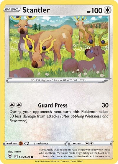 Stantler (SWSH10: Astral Radiance) Near Mint