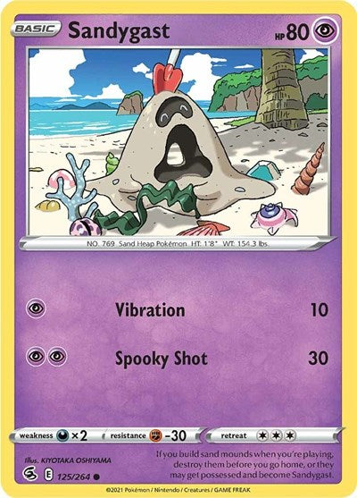 Sandygast (SWSH08: Fusion Strike) Near Mint