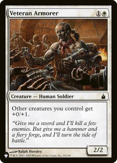 Veteran Armorer (The List) Near Mint