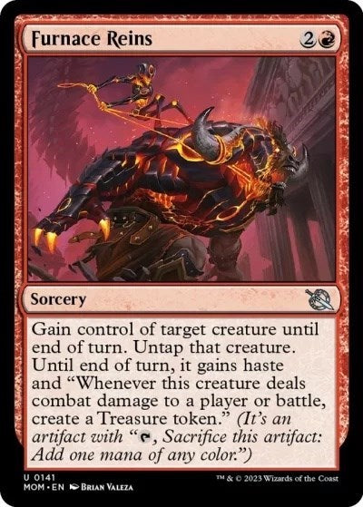 Furnace Reins (March of the Machine) Near Mint Foil
