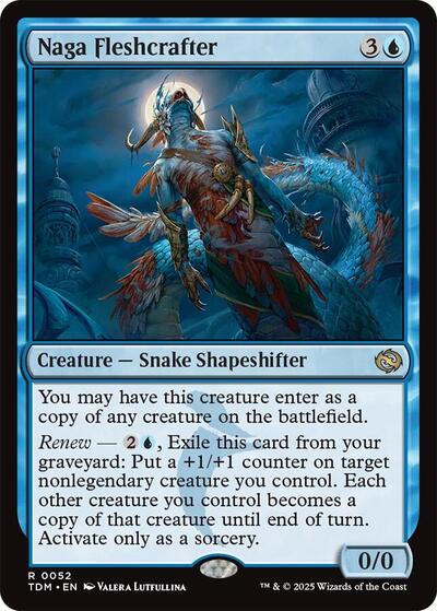 Naga Fleshcrafter (Tarkir: Dragonstorm) Near Mint