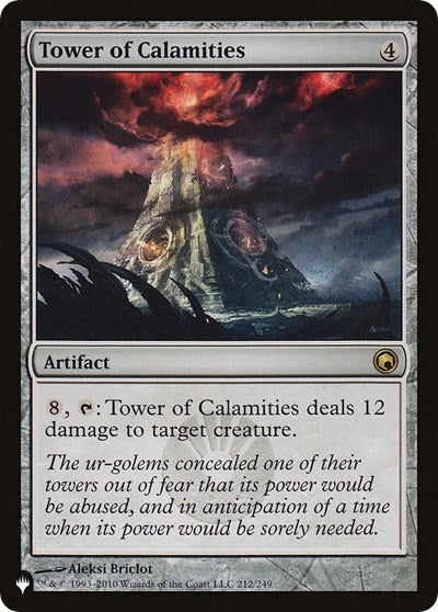 Tower of Calamities (The List) Light Play