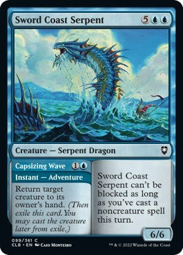 Sword Coast Serpent (Commander Legends: Battle for Baldur's Gate) Light Play Foil