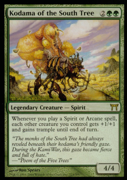 Kodama of the South Tree (Champions of Kamigawa) Light Play