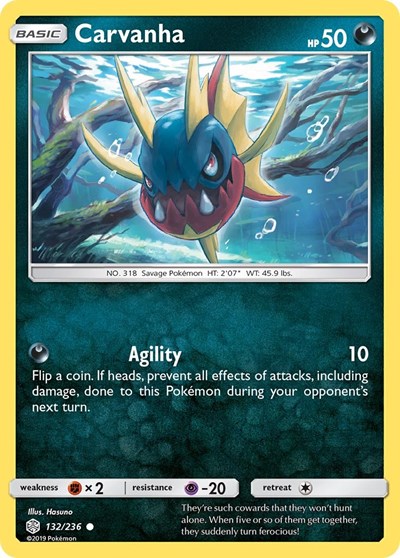 Carvanha (SM - Cosmic Eclipse) Near Mint