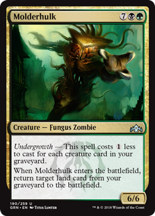 Molderhulk (Guilds of Ravnica) Light Play Foil
