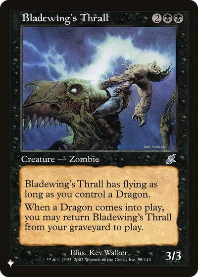 Bladewing's Thrall (The List) Near Mint