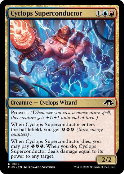 Cyclops Superconductor (Modern Horizons 3) Light Play Foil