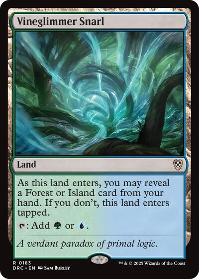Vineglimmer Snarl (Commander: Aetherdrift) Light Play