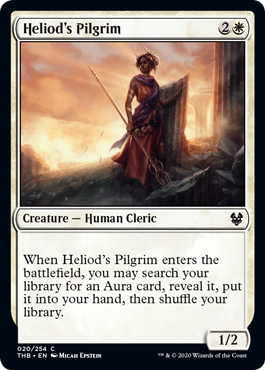 Heliod's Pilgrim (Theros Beyond Death) Light Play Foil