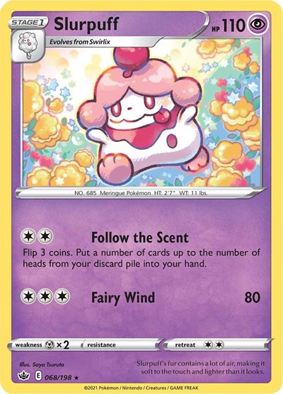 Slurpuff (SWSH06: Chilling Reign) Near Mint Reverse Holofoil