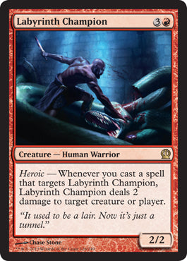 Labyrinth Champion (Theros) Light Play Foil