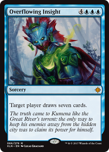 Overflowing Insight (Ixalan) Light Play