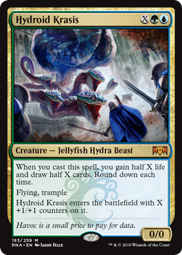 Hydroid Krasis (Ravnica Allegiance) Light Play