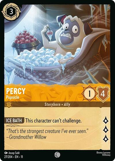 Percy - Pupsicle (Winterspell) Near Mint