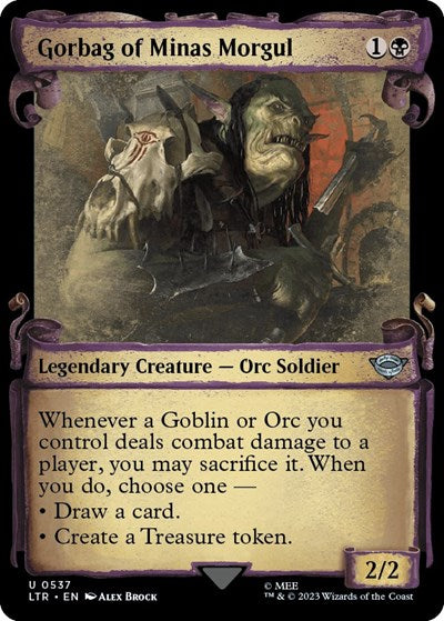 Gorbag of Minas Morgul (Showcase Scrolls) (Universes Beyond: The Lord of the Rings: Tales of Middle-earth) Light Play