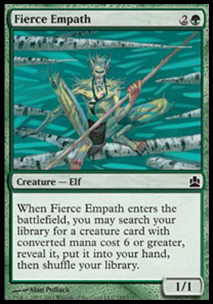 Fierce Empath (Commander) Light Play