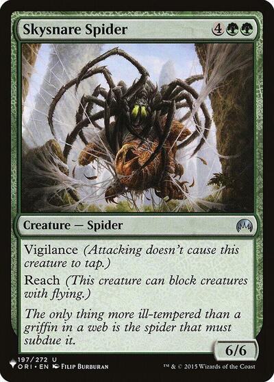 Skysnare Spider (The List) Near Mint