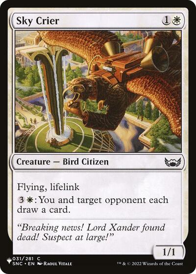 Sky Crier (The List) Near Mint