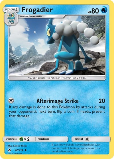 Frogadier (SM - Unbroken Bonds) Near Mint