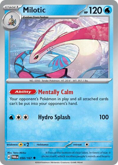 Milotic (SV06: Twilight Masquerade) Near Mint