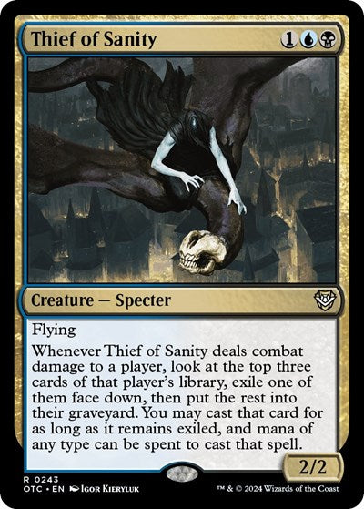 Thief of Sanity (Commander: Outlaws of Thunder Junction) Near Mint