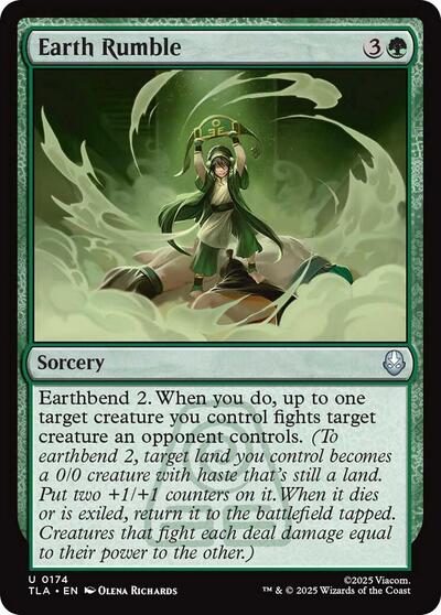 Earth Rumble (Avatar: The Last Airbender) Near Mint Foil