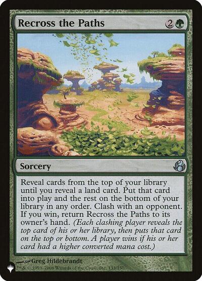Recross the Paths (The List) Near Mint