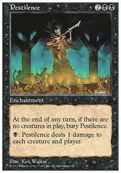 Pestilence (5th Edition) Light Play