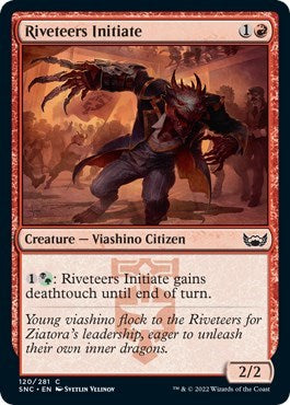 Riveteers Initiate (Streets of New Capenna) Light Play Foil