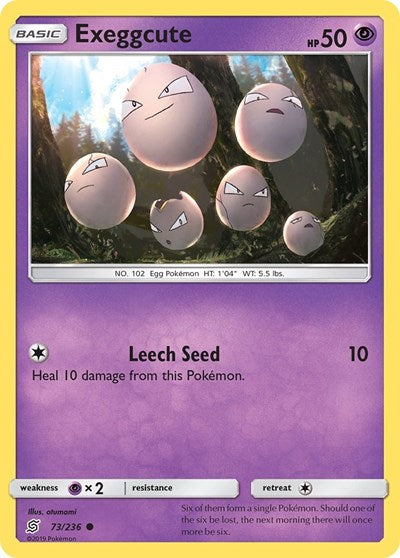 Exeggcute (SM - Unified Minds) Near Mint Reverse Holofoil