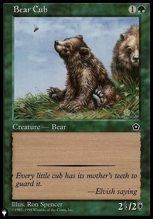 Bear Cub (Mystery Booster) Light Play