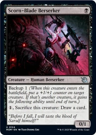 Scorn-Blade Berserker (March of the Machine) Near Mint Foil