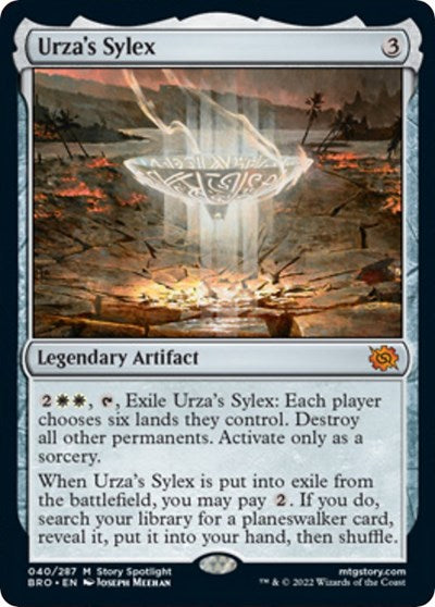 Urza's Sylex (The Brothers' War) Light Play